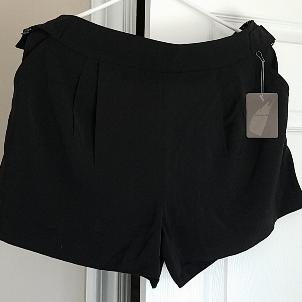 Forever21 Black Dress Shorts